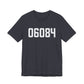 06084 Tolland CT Zip Code Unisex Jersey Short Sleeve T-Shirt