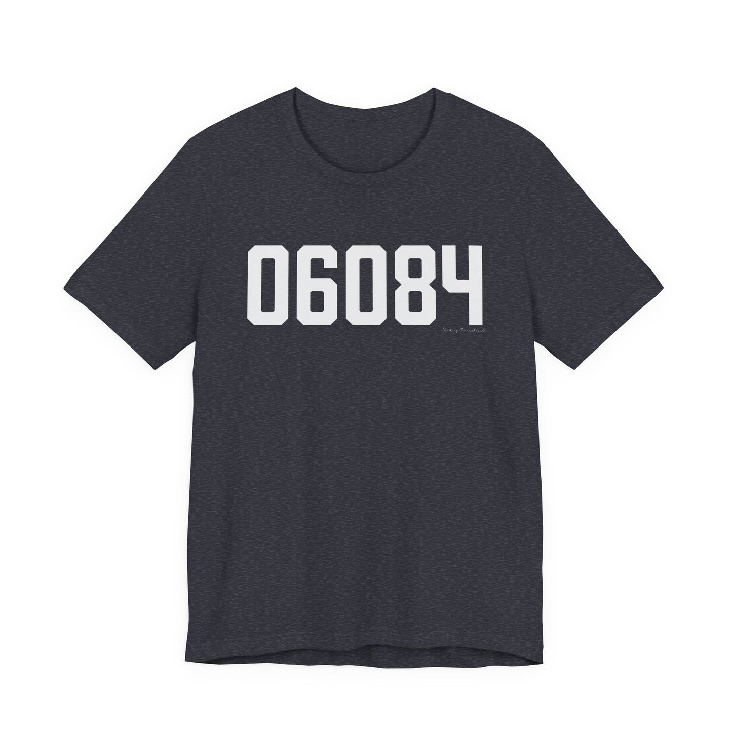 06084 Tolland CT Zip Code Unisex Jersey Short Sleeve T-Shirt