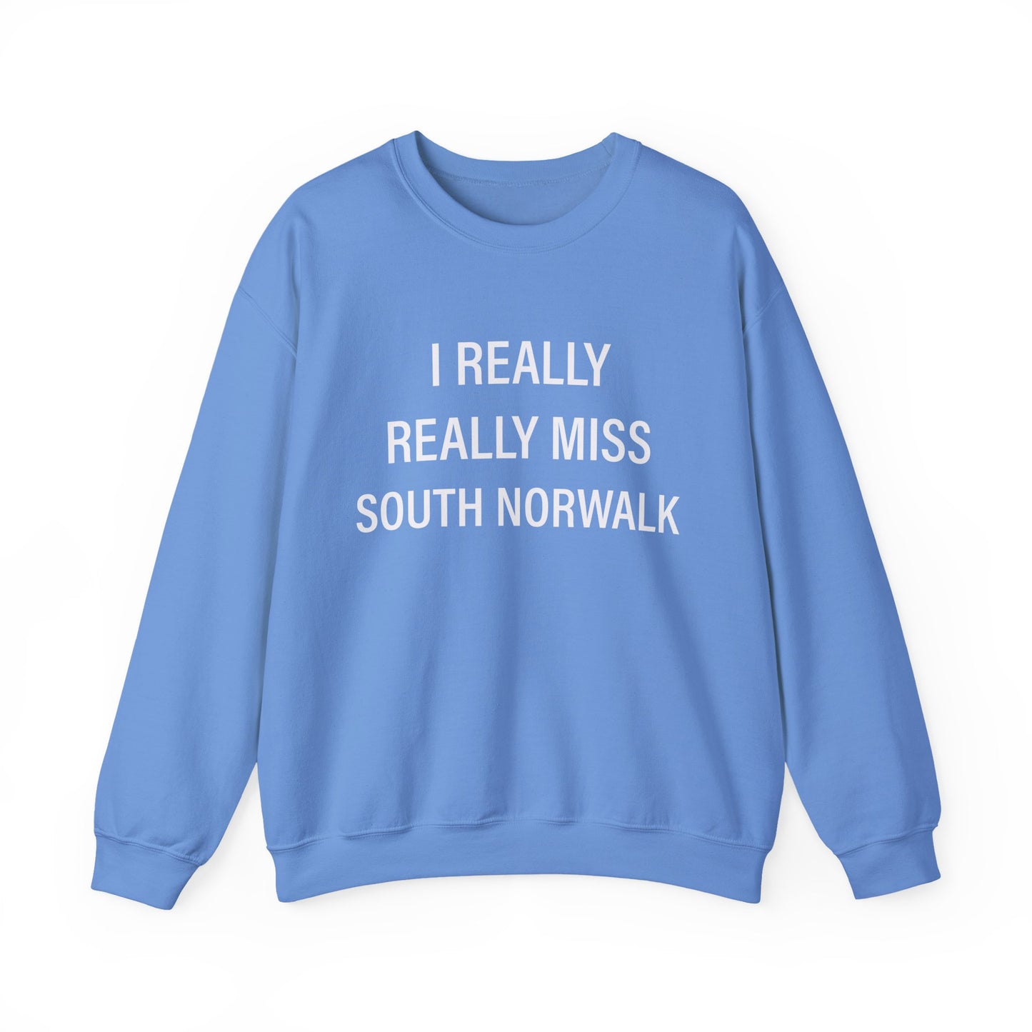 I Really Really Miss South Norwalk Unisex Heavy Blend™ Crewneck Sweatshirt