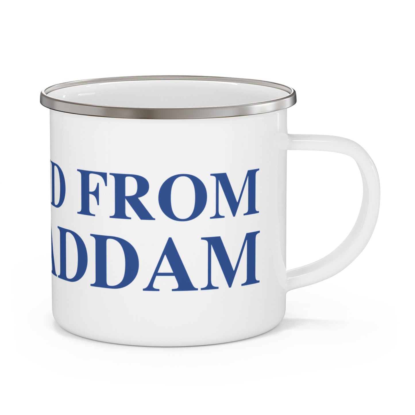 Just a kid from East Haddam Enamel Camping Mug
