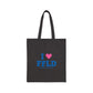 I Heart FFLD Cotton Canvas Tote Bag