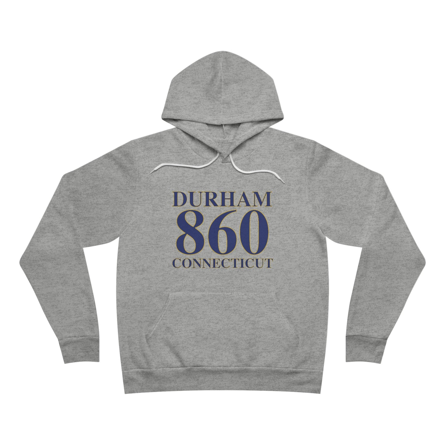 Durham 860 Connecticut Unisex Sponge Fleece Pullover Hoodie