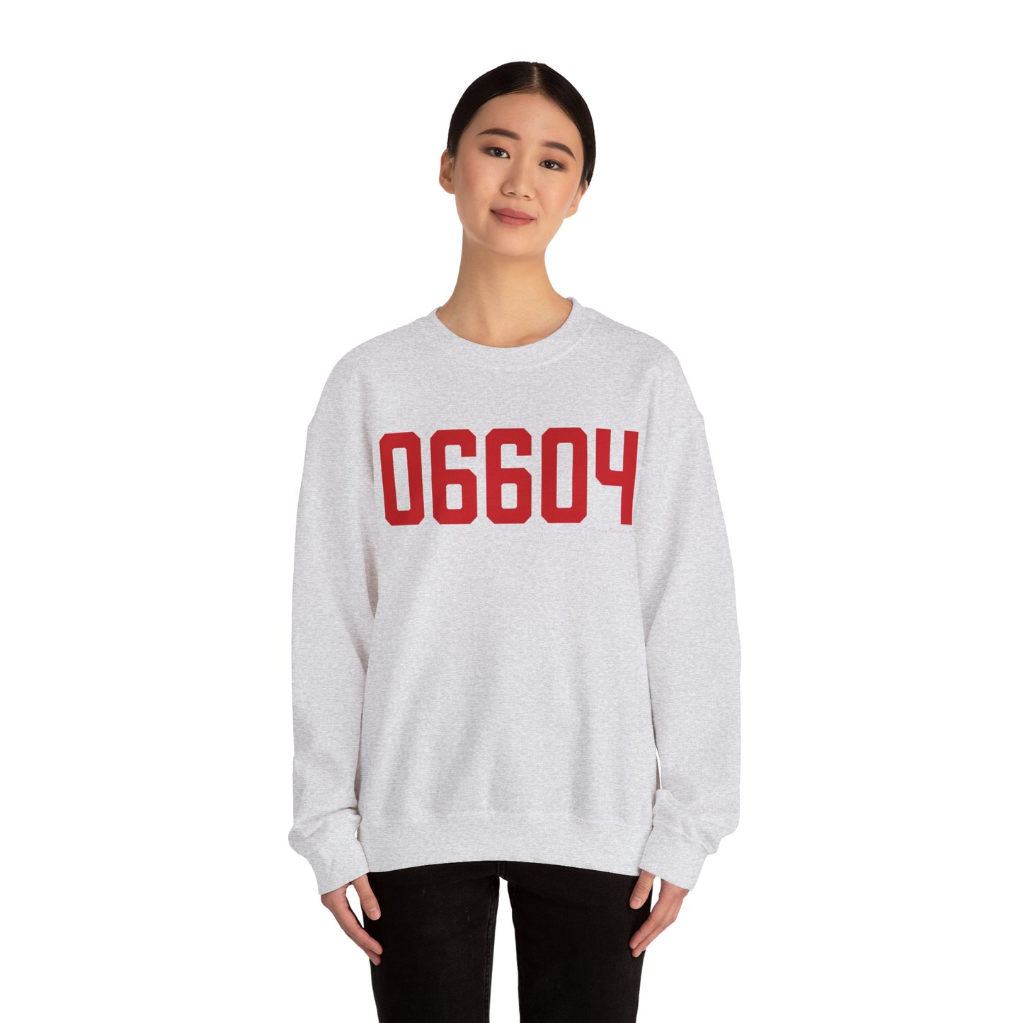 06604 Bridgeport Connecticut Zip Code Unisex Heavy Blend™ Crewneck Sweatshirt