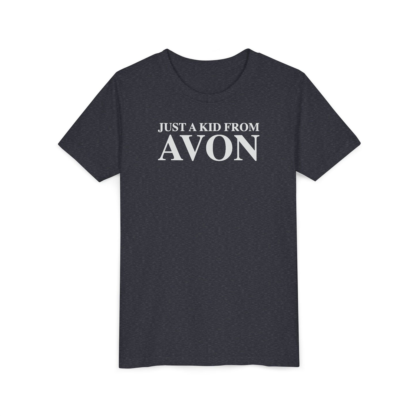 Just a kid from Avon Youth Short Sleeve T-Shirt