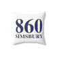 860 Simsbury Polyester Square Pillow