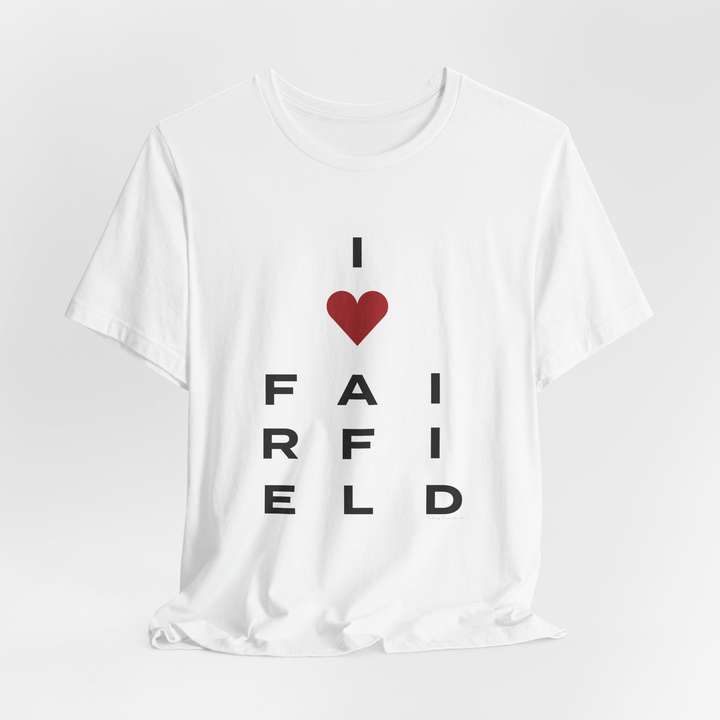 Fairfield Vision Unisex Jersey Short Sleeve T-Shirt