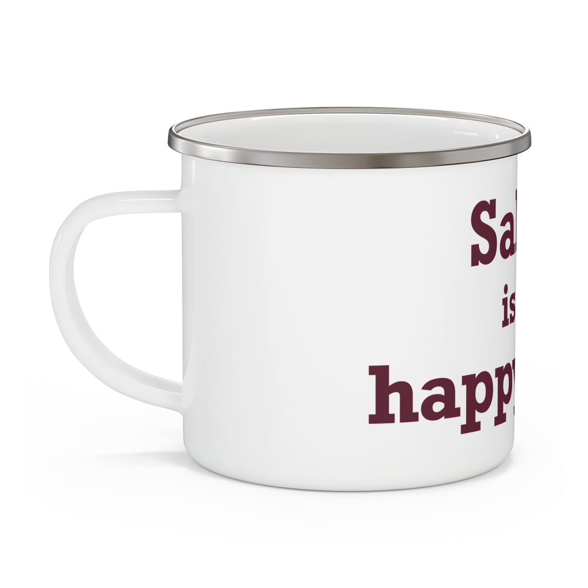 Salem  is My Happy Place Camping Mug