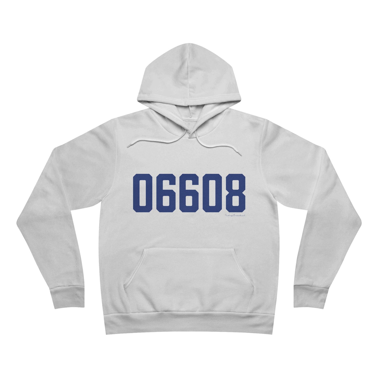 06608 Bridgeport Connecticut Zip Code Unisex Sponge Fleece Pullover Hoodie Sweatshirt