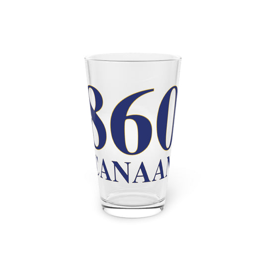 860 Canaan Pint Glass, 16oz