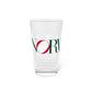 41 Tilt Norwalk Pint Glass, 16oz