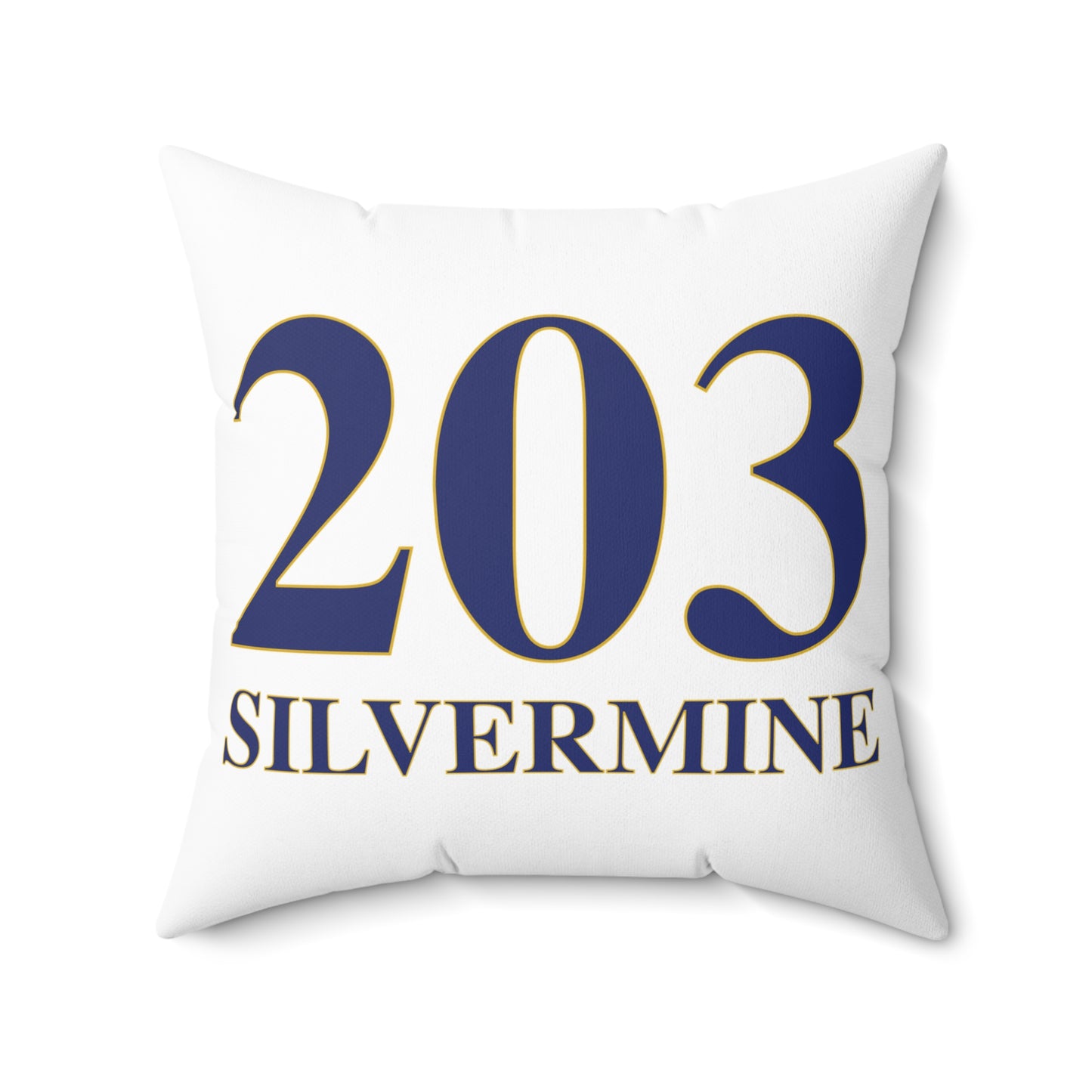 203 Silvermine Spun Polyester Square Pillow