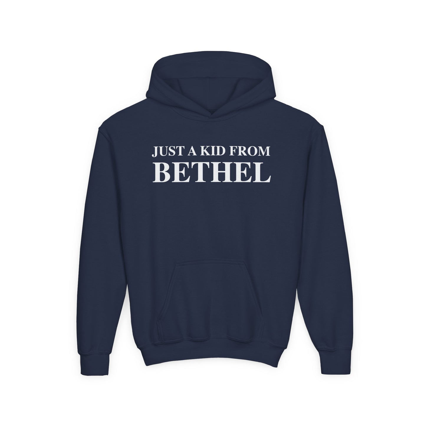 Just a kid from Bethel Youth Heavy Blend Hooded Sweatshirt