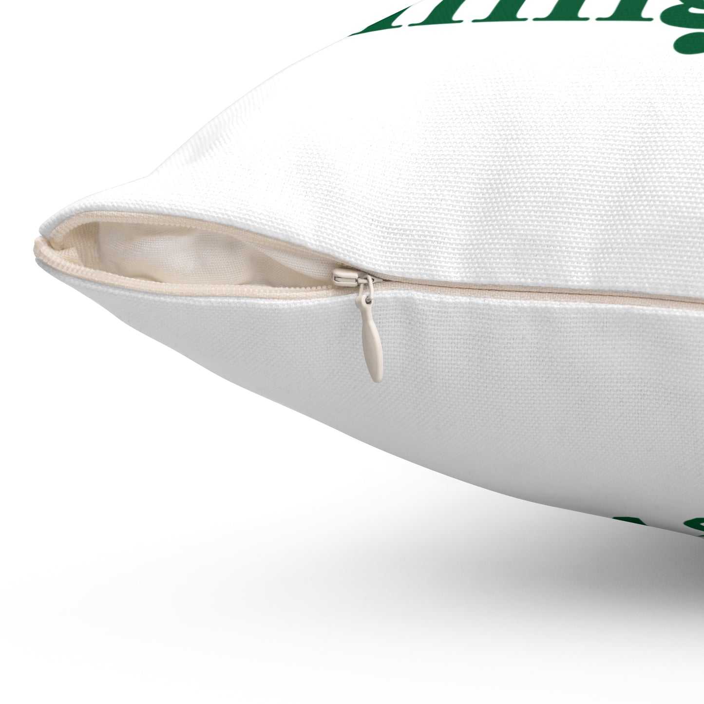 I Clover Killingworth Spun Polyester Square Pillow
