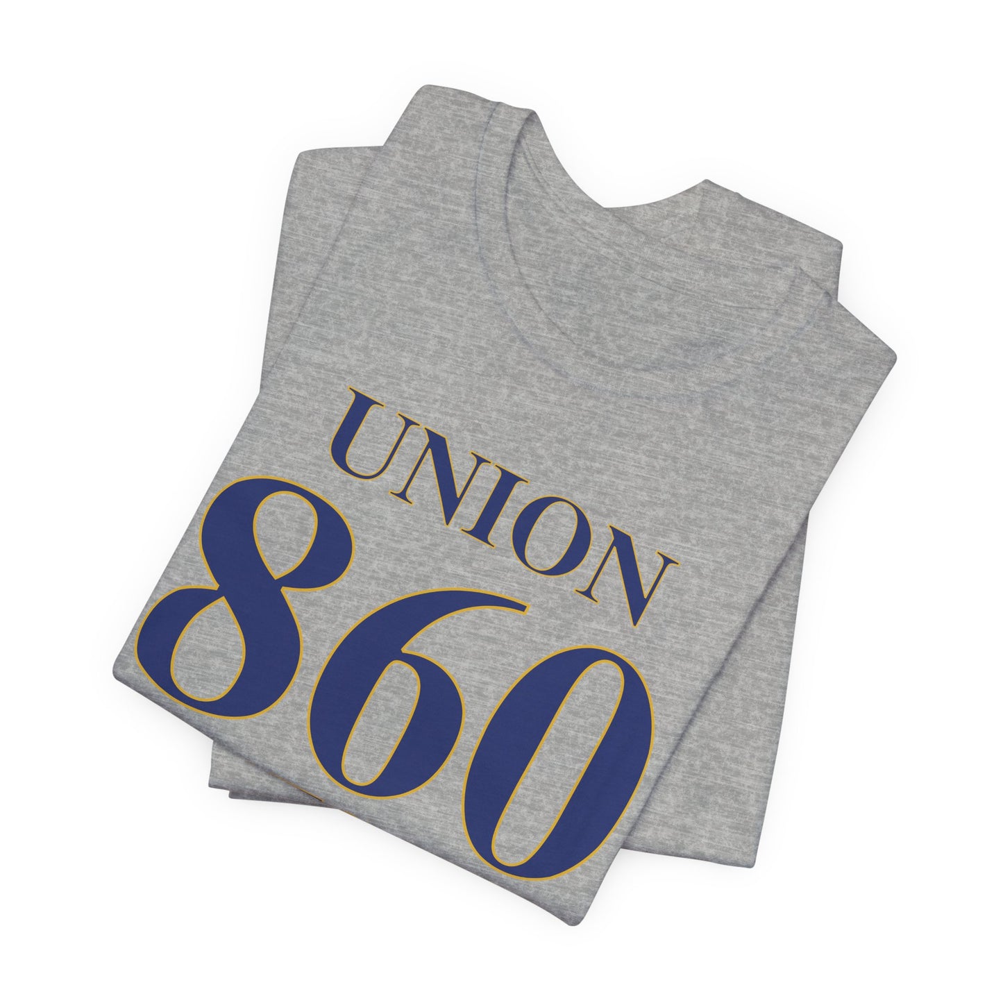 Union 860 Connecticut Unisex Jersey Short Sleeve T-Shirt