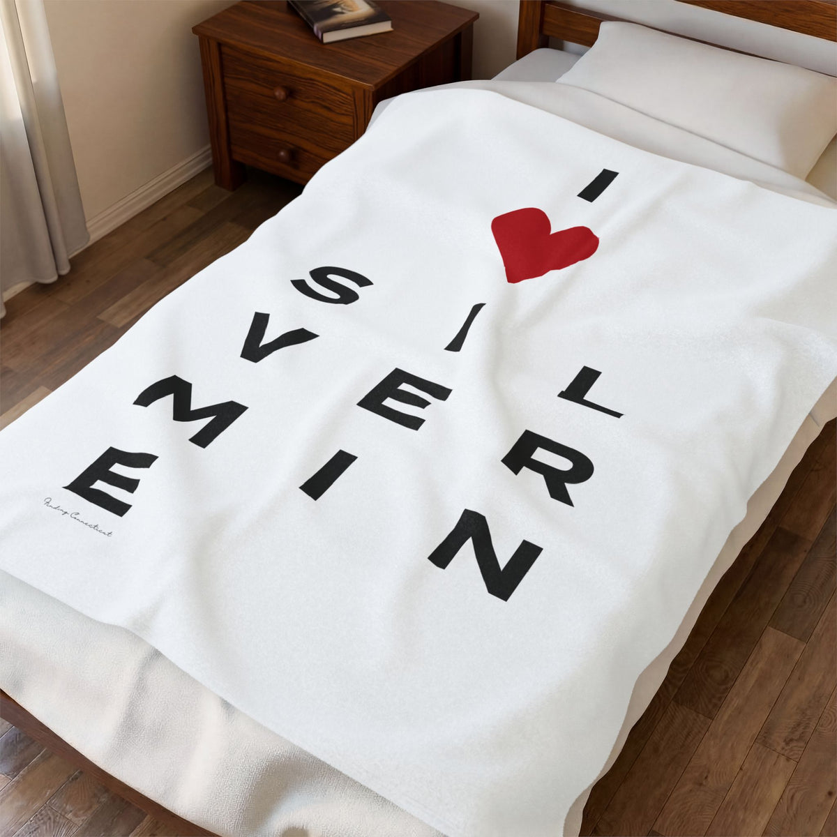 Silvermine Vision Velveteen Plush Blanket