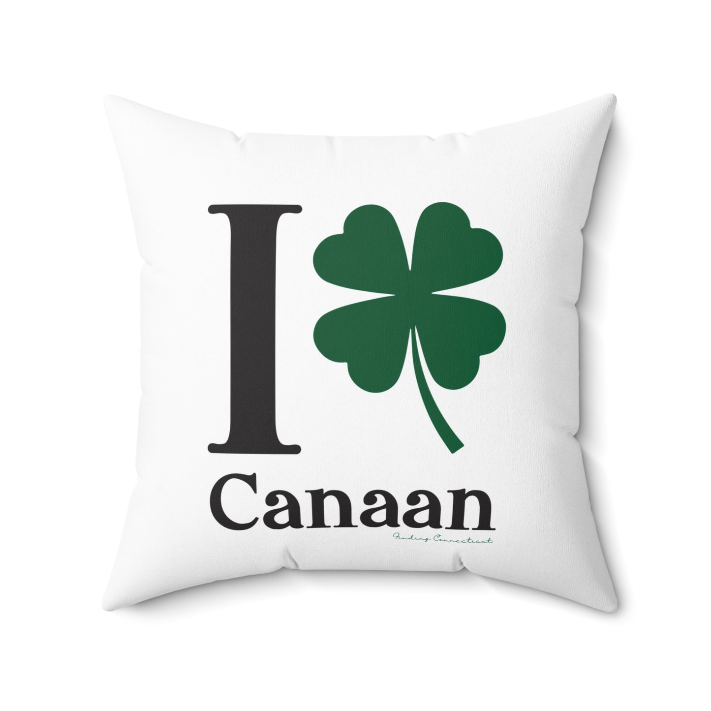 I Clover Canaan Spun Polyester Square Pillow