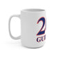 203 Guilford Red White & Blue Mug 15oz