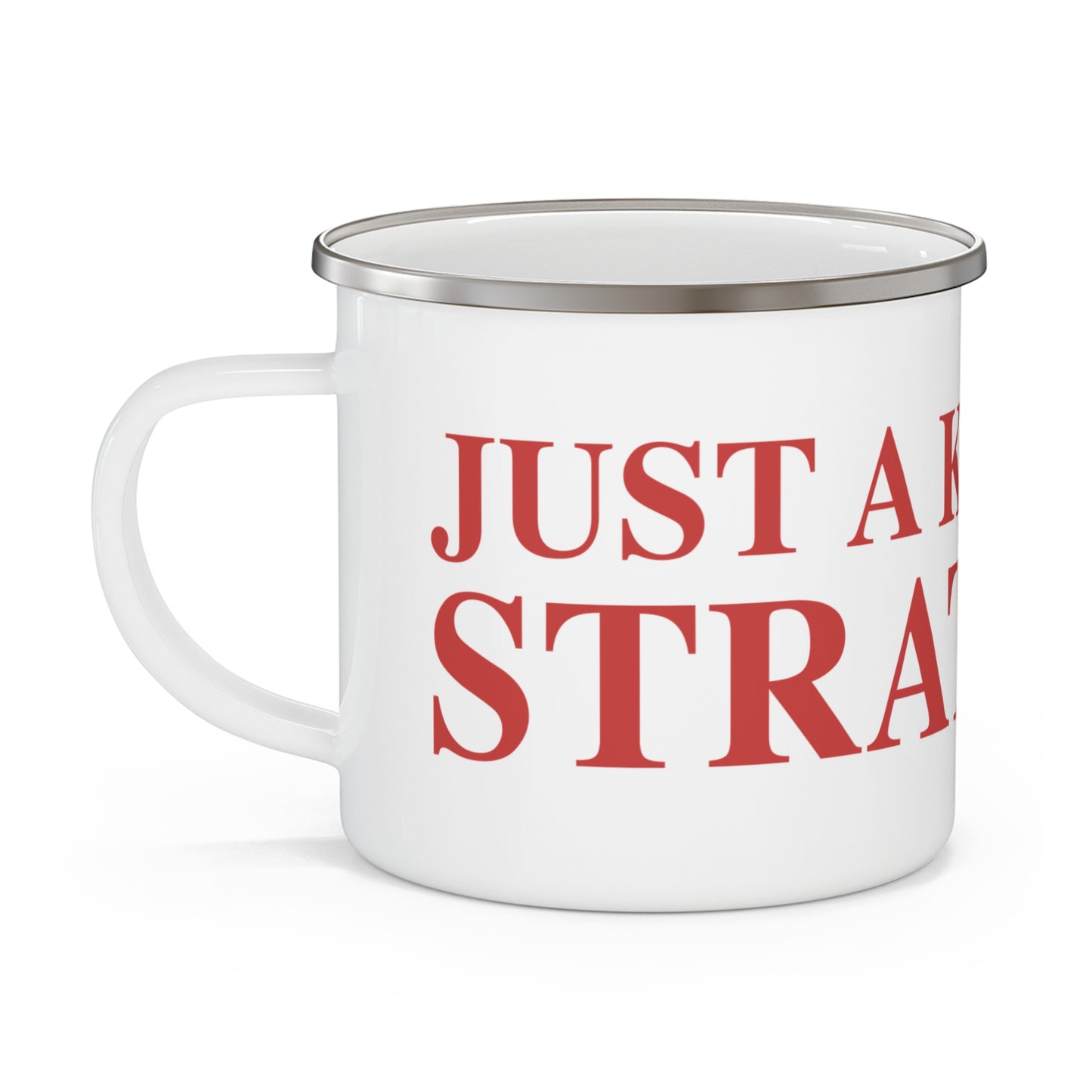 Just a kid from Stratford Enamel Camping Mug