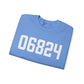 06824 Fairfield CT Zip Code Unisex Heavy Blend™ Crewneck Sweatshirt