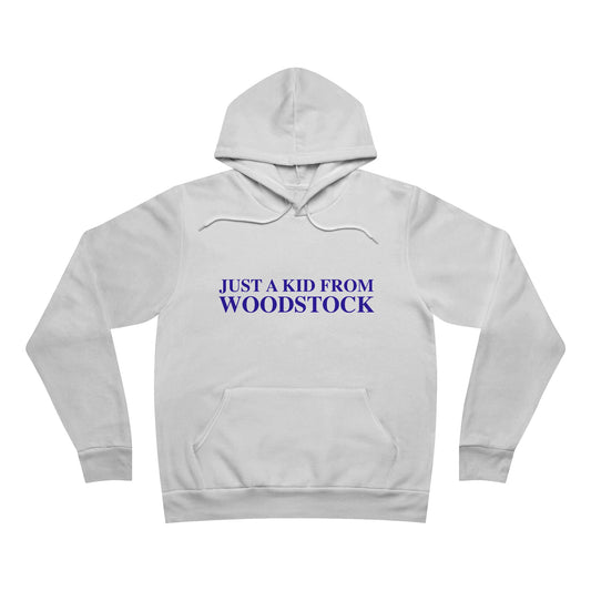 Just a kid from Woodstock Unisex Sponge Fleece Pullover Hoodie