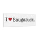 I Heart Saugatuck. Matte Canvas, Stretched, 1.25"