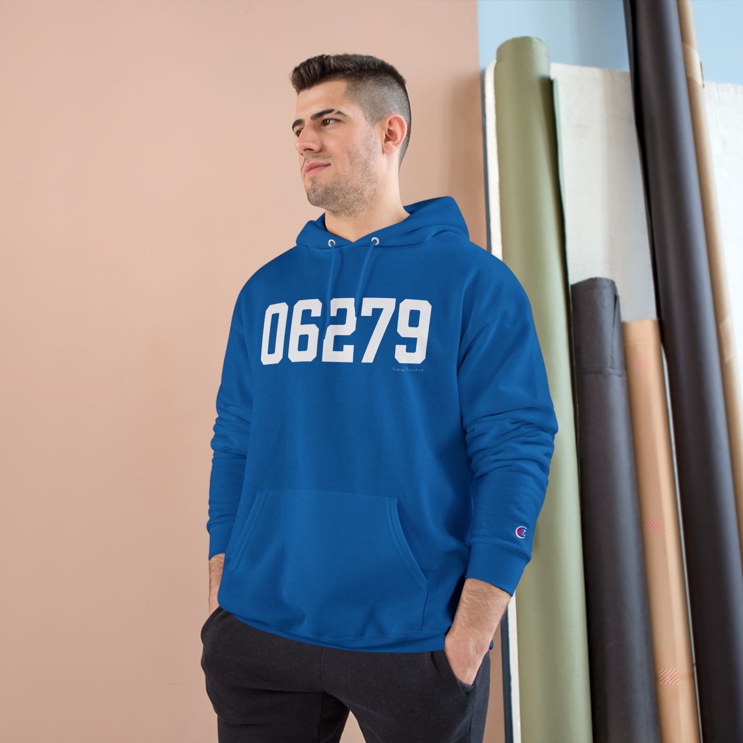 06279 Willington CT Zip Code Champion Hoodie