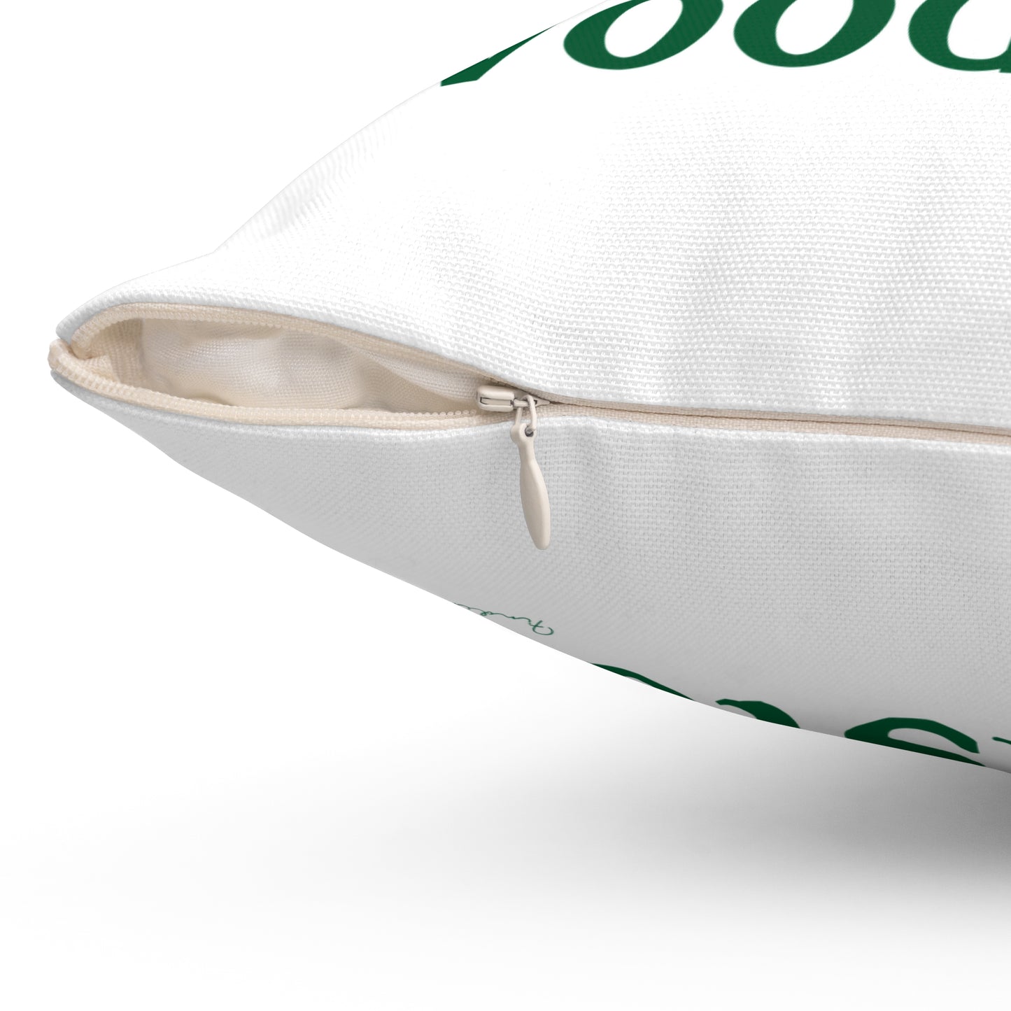 I Clover Woodstock Spun Polyester Square Pillow