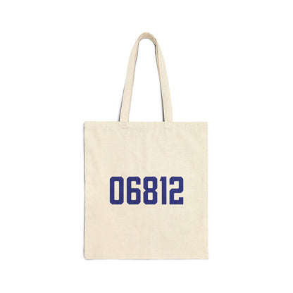 06812 New Fairfield Connecticut Zip Code Cotton Canvas Tote Bag