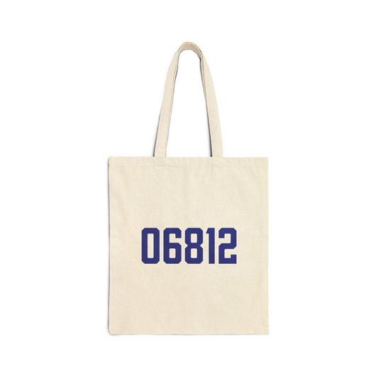 06812 New Fairfield Connecticut Zip Code Cotton Canvas Tote Bag