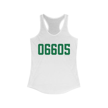 06605 Bridgeport Connecticut Zip Code Women's Ideal Racerback Tank Top