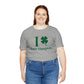 I Clover East Hampton (green) Unisex Jersey Short Sleeve Tee