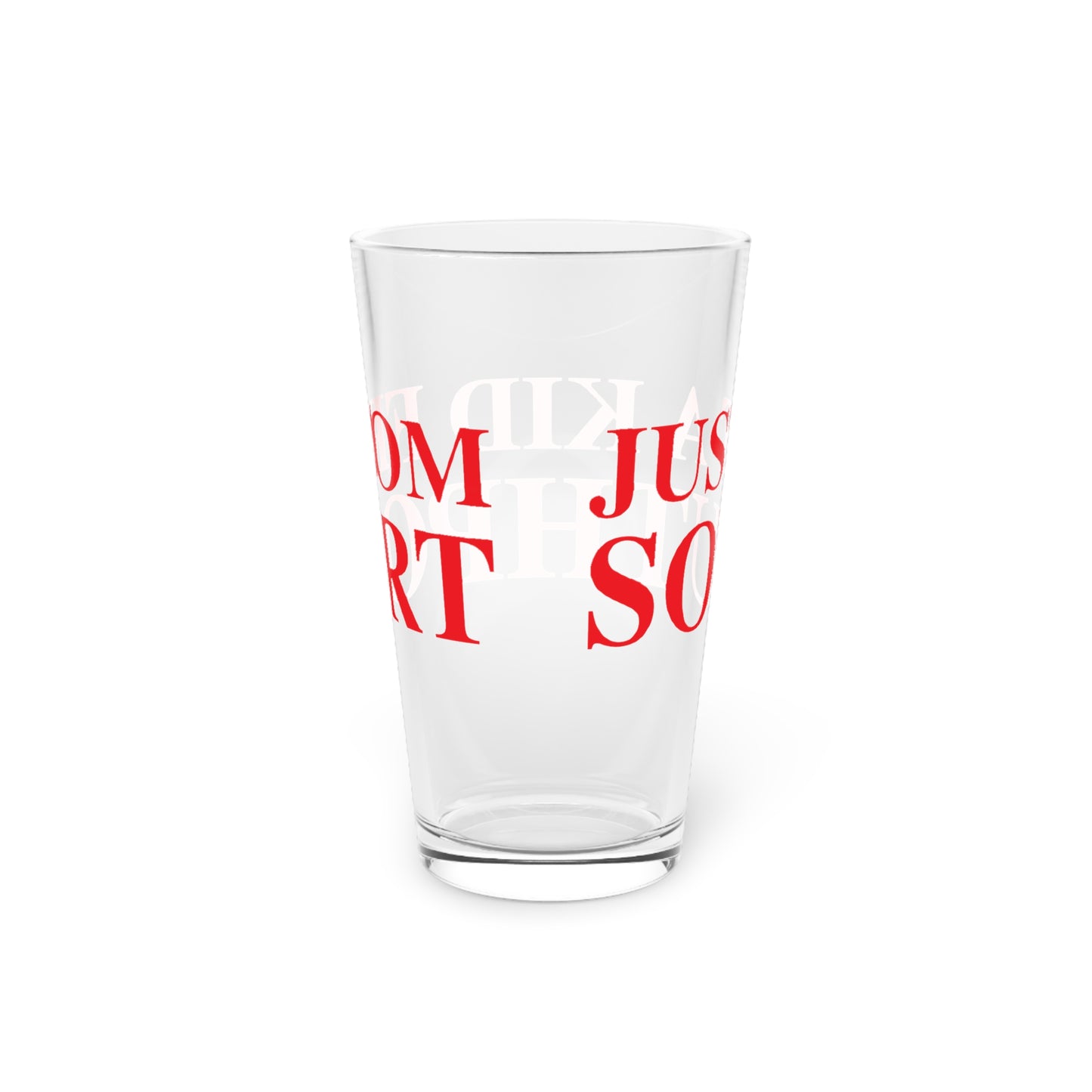 Just a kid from Southport Pint Glass, 16oz