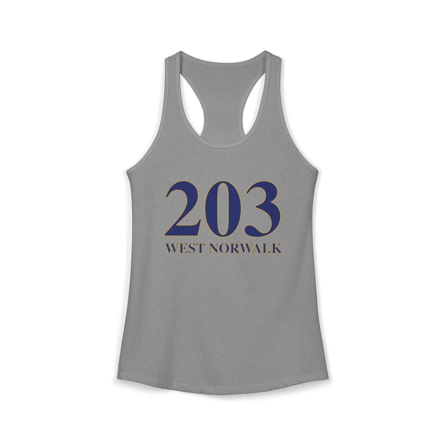 203 West Norwalk Women's Ideal Racerback Tank Top