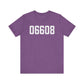 06608 Bridgeport CT Zip Code Unisex Jersey Short Sleeve T-Shirt