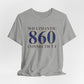 Willimantic 860 Connecticut Unisex Jersey Short Sleeve T-Shirt