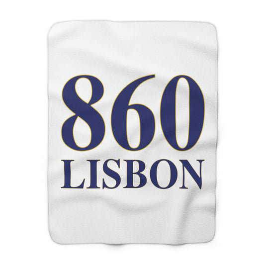 860 Lisbon  Sherpa Fleece Blanket