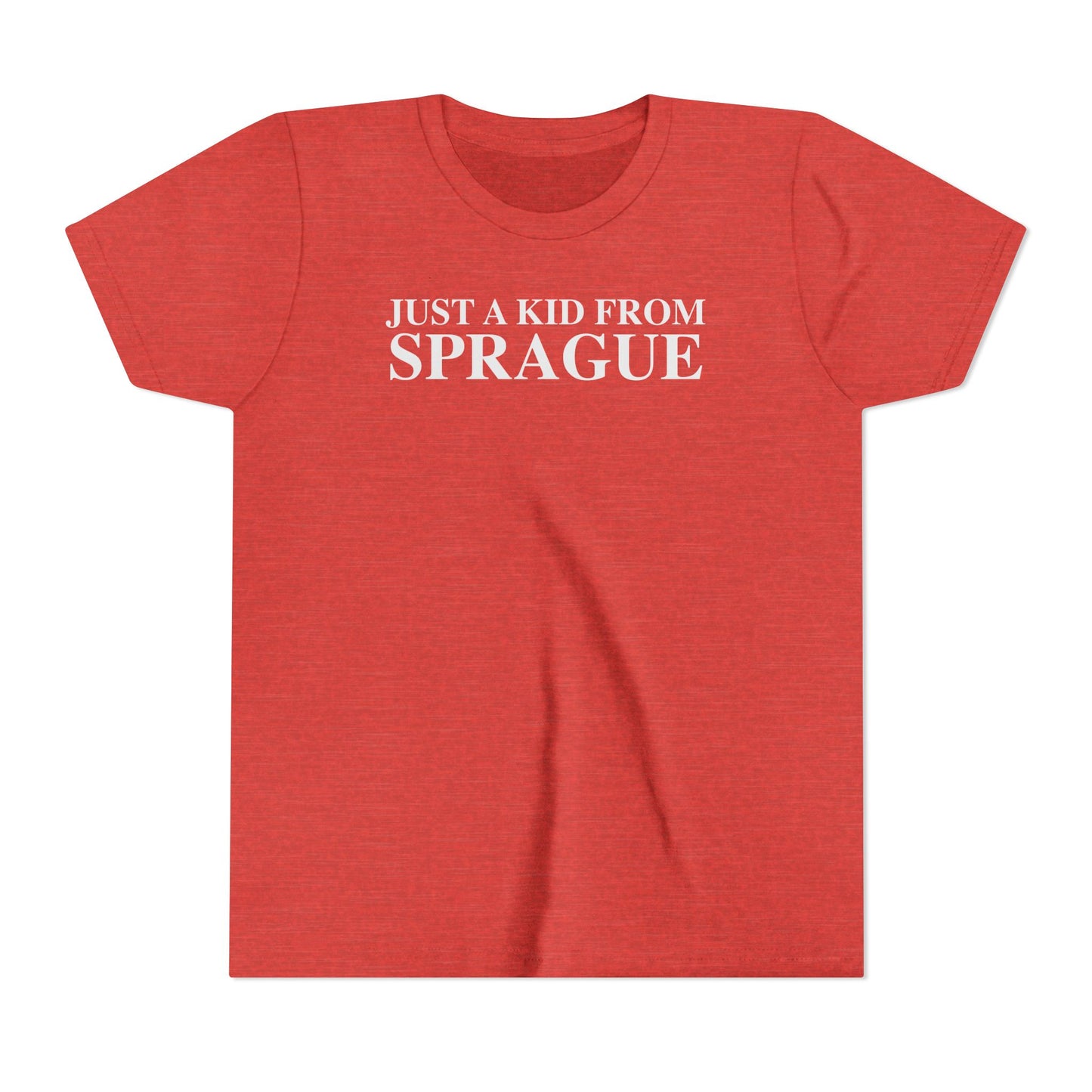 Just a kid from Sprague Youth Short Sleeve T-Shirt