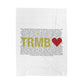 Trumbull Love Velveteen Plush Blanket