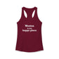 Weston Is My Happy Place Women's Ideal Racerback Tank Top