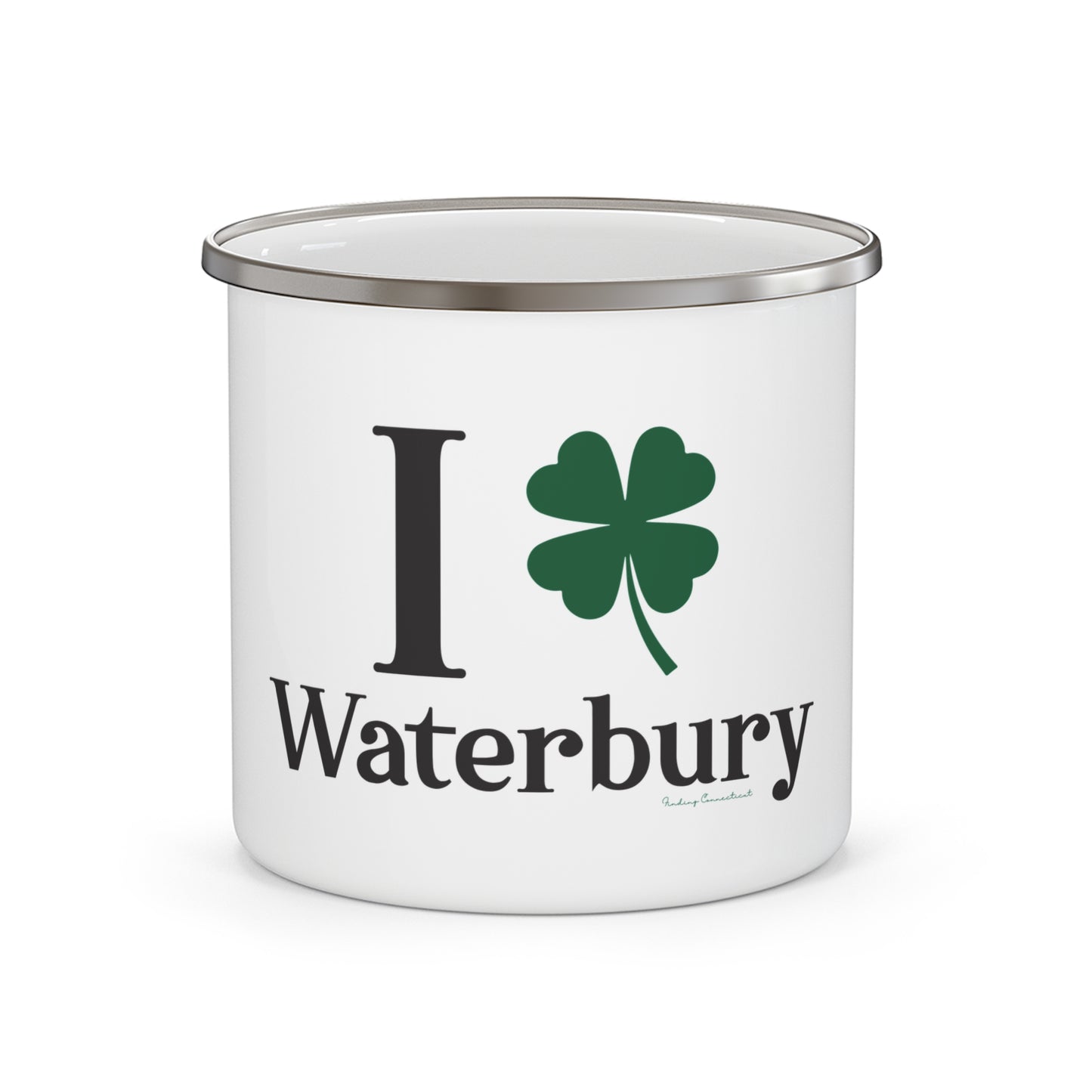 I Clover Waterbury Enamel Camping Mug