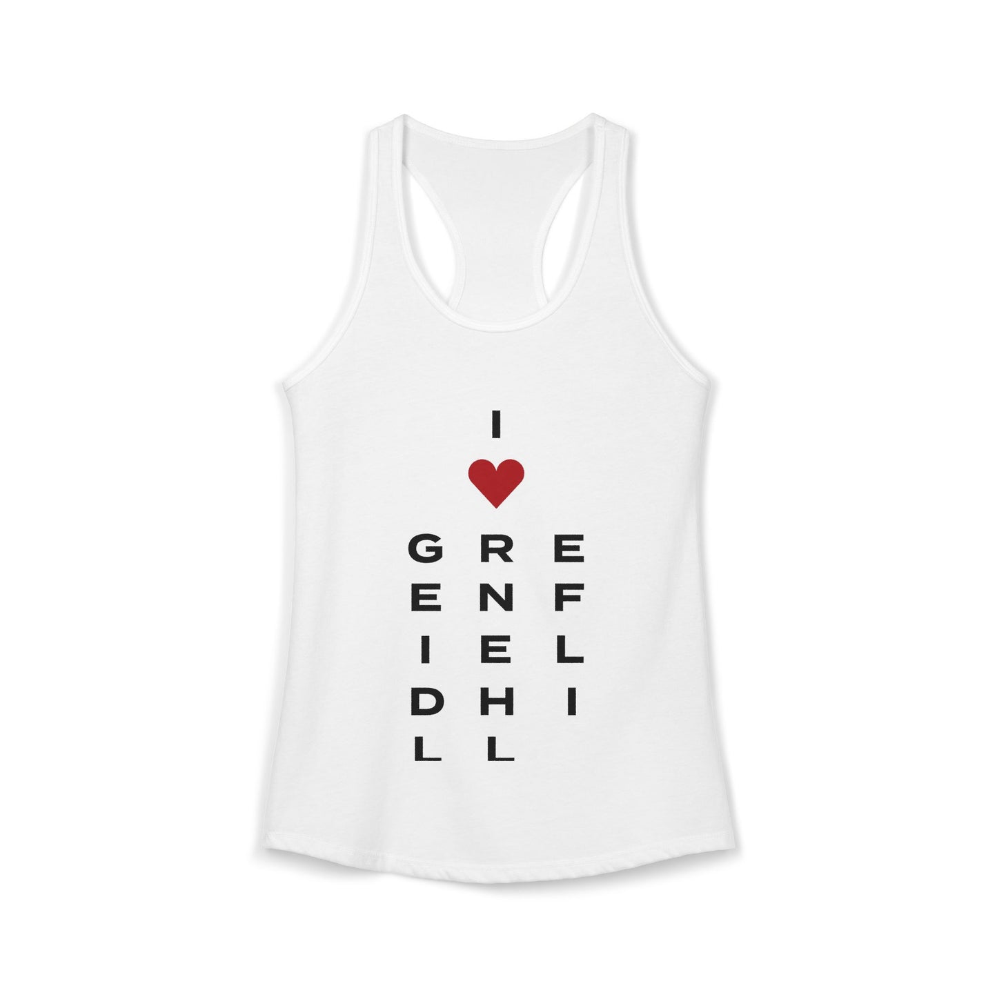 Greenfield Hill Vision Women's Ideal Racerback Tank Top