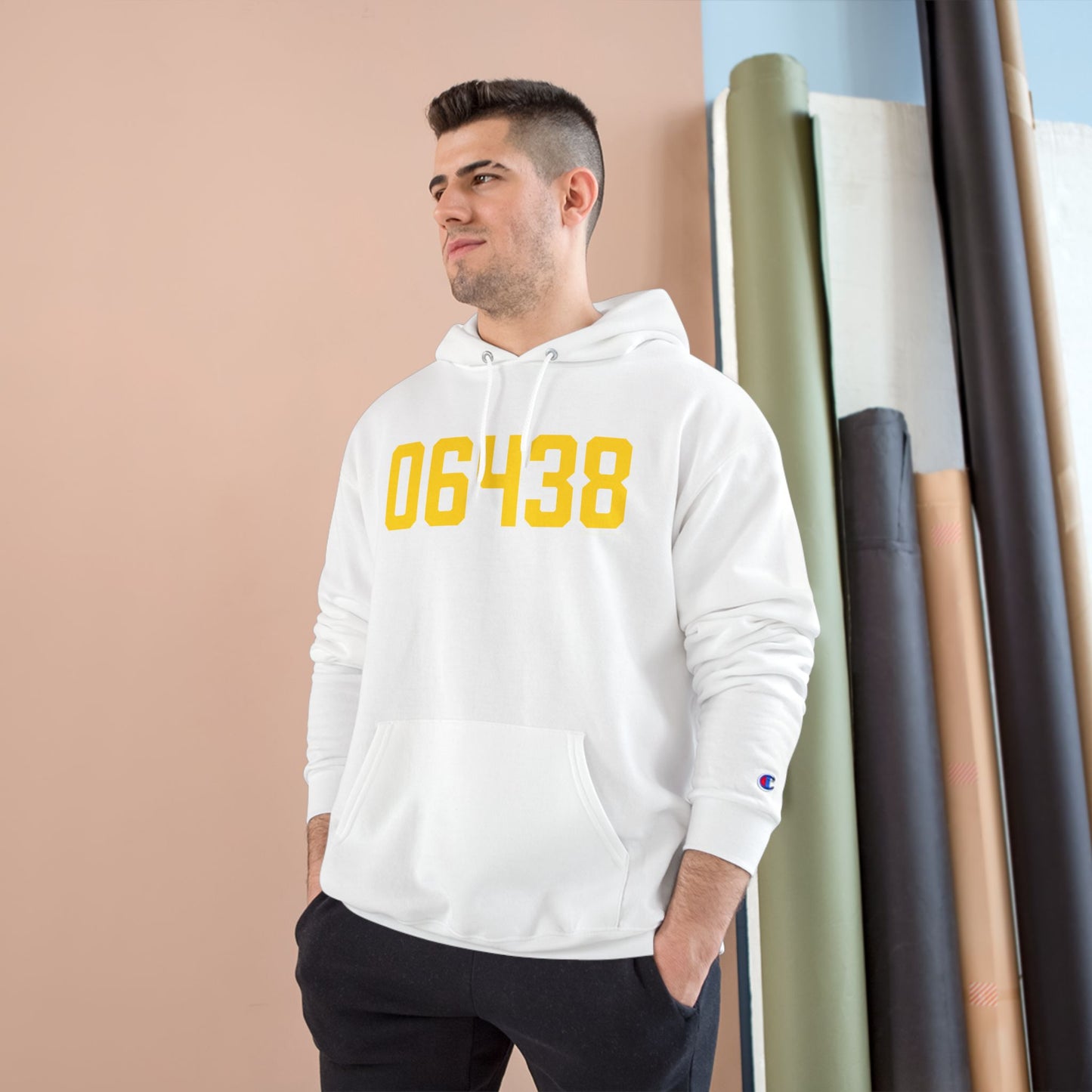 06438 Haddam Connecticut Zip Code Champion Hoodie