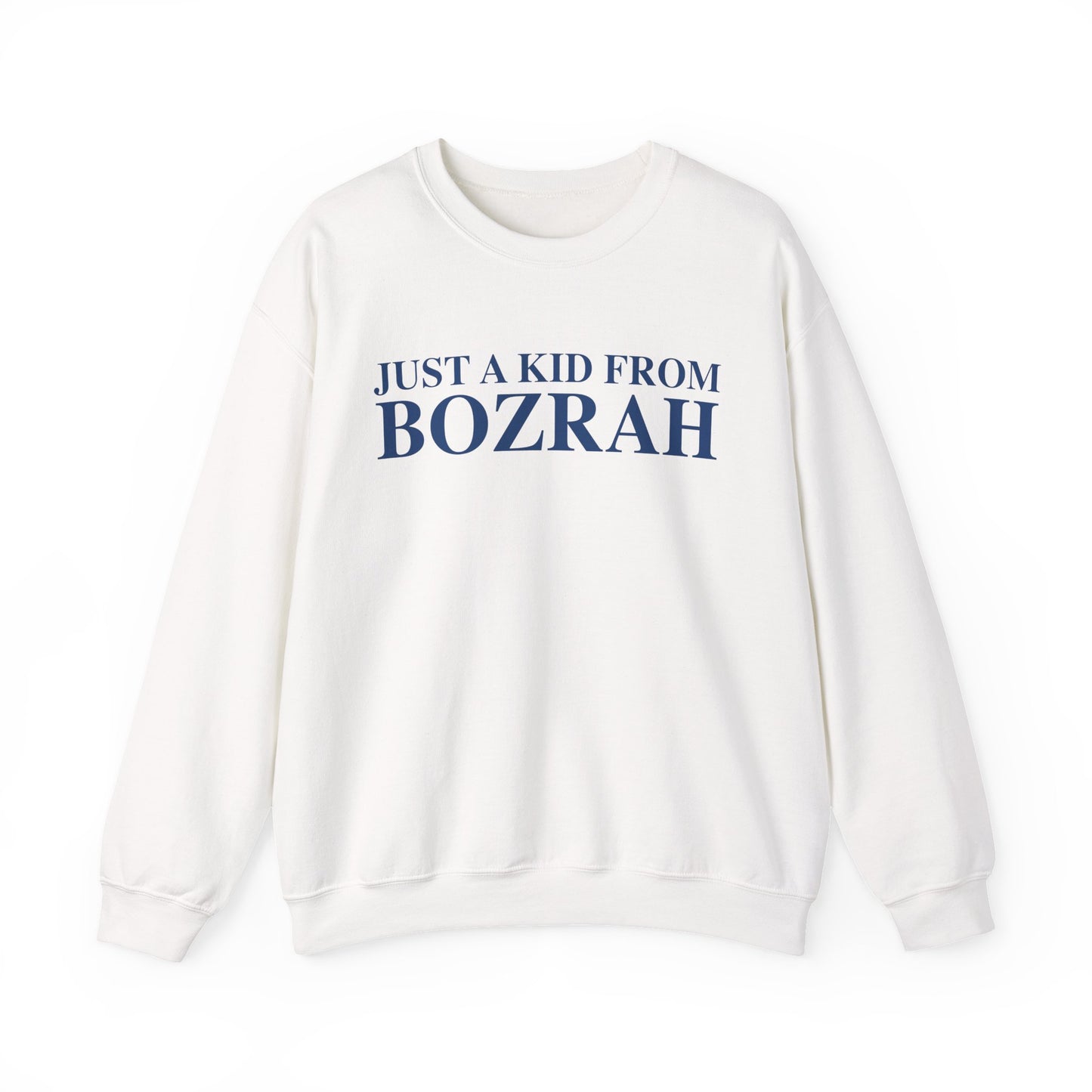 Just a kid from Bozrah Unisex Heavy Blend™ Crewneck Sweatshirt