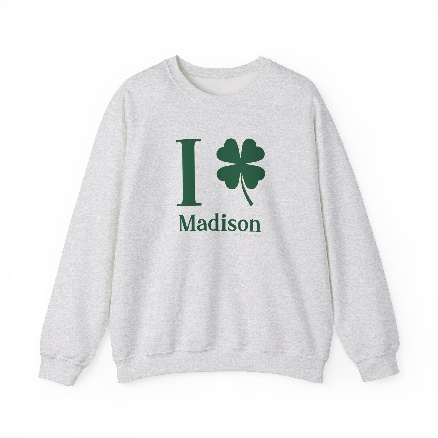 I Clover Madison Unisex Heavy Blend™ Crewneck Sweatshirt