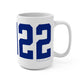 06422 Durham Connecticut Zip Code Mug 15oz