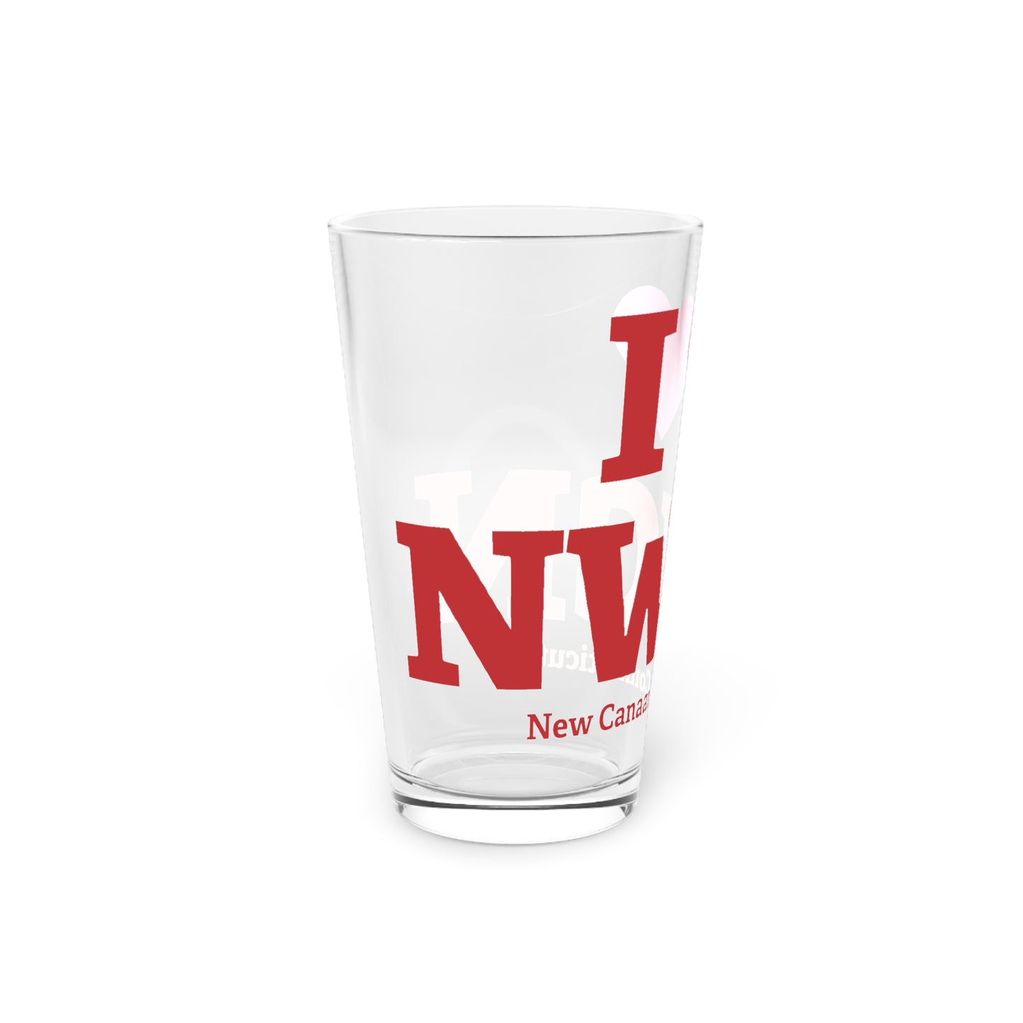 I Heart NWCN Pint Glass, 16oz