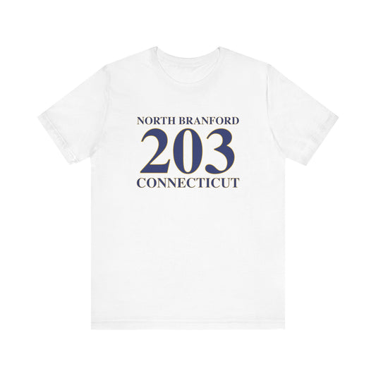 North Branford 203 Connecticut Jersey Short Sleeve T-Shirt