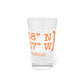Shelton Coordinates Pint Glass, 16oz