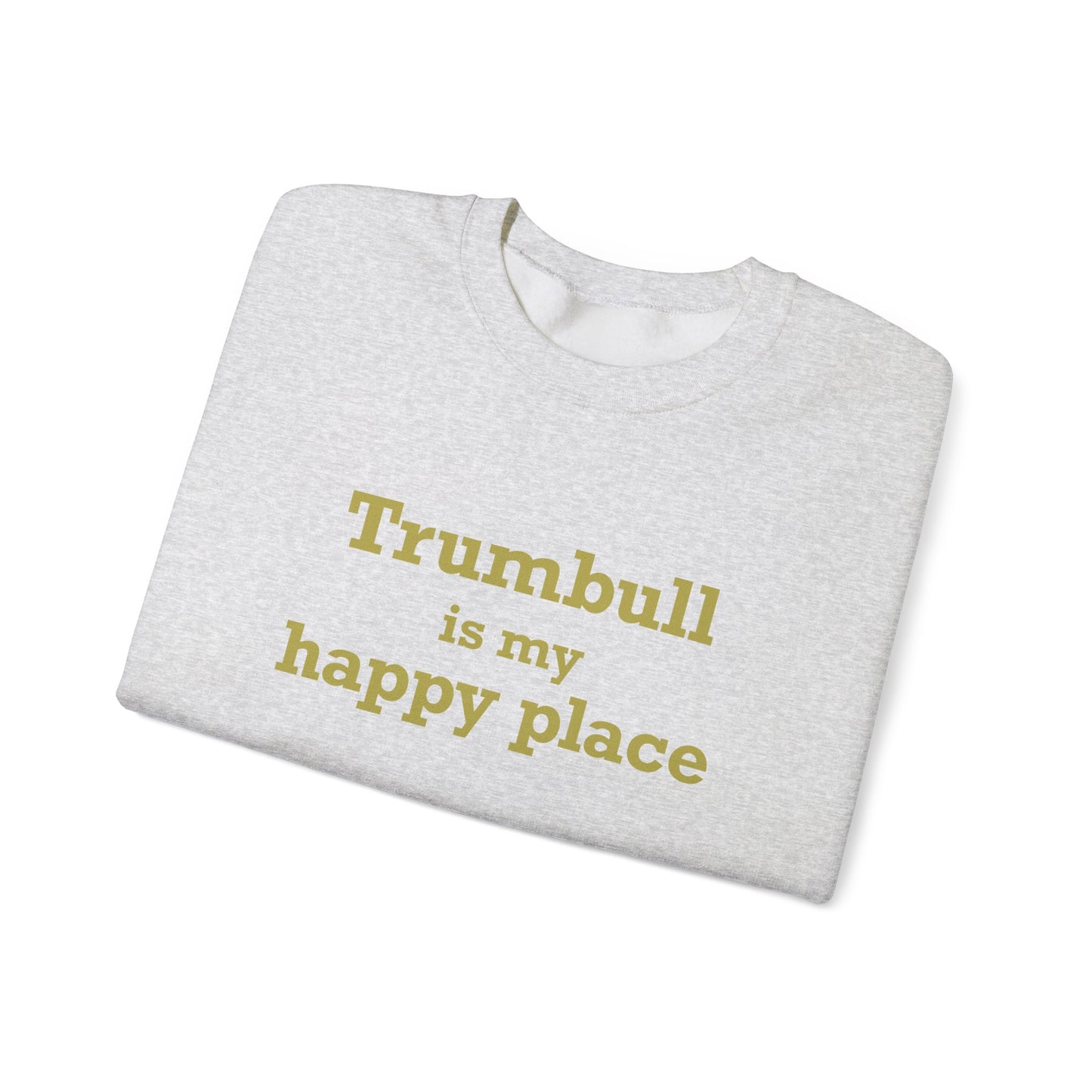 Trumbull Is My Happy Place Unisex Heavy Blend™ Crewneck Sweatshirt