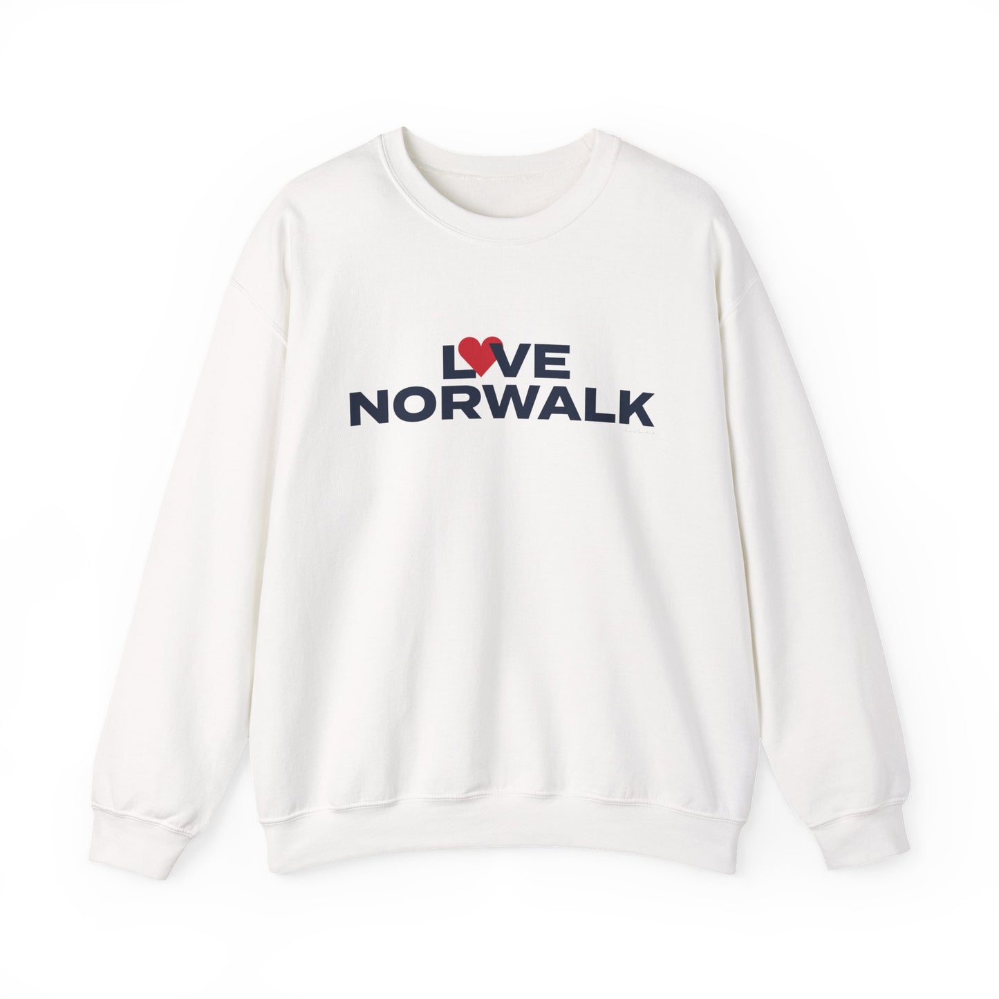 Love Norwalk Unisex Heavy Blend™ Crewneck Sweatshirt